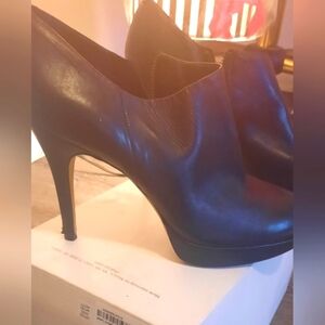 Vince Camuto Leather half boot style